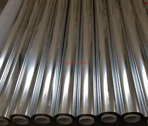 Black And Silver Aluminum Mylar Foil And PE Laminated Heat Reflective Agriculture Garden Mulch Film Rolls