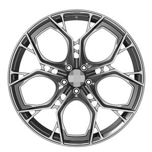 <span class=keywords><strong>Jantes</strong></span> en alliage d'aluminium forgées sur mesure, design monobloc, finition noire 5x110 pour Abbas <span class=keywords><strong>Abarth</strong></span> 500 - Product Image 3