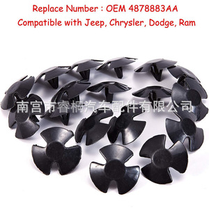 Clips de Retención de Aislamiento para Capó Shuangxuan, 40 Piezas, de Plástico de Nylon, para Jeep Chrysler Dodge Ram 4878883AA - Product Image 2