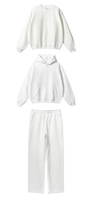 White   One top + one pants