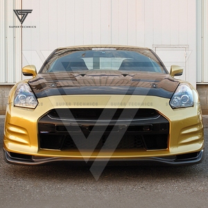 Parachoques Delantero de Fibra de Carbono para Nissan <span class=keywords><strong>GTR</strong></span> <span class=keywords><strong>R35</strong></span> 2008-2016, Modificación al Estilo Top Secret <span class=keywords><strong>GT</strong></span> - Product Image 2