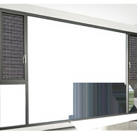 Ventanas Abatibles Deioux con Acabado Glaseado, Aprobadas por Florida, con Sistema de Rotura de Puente Térmico, de Aluminio, Diseño Gráfico