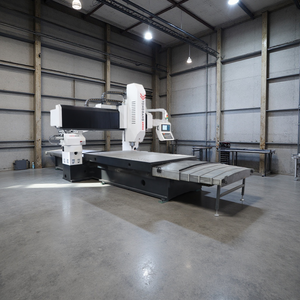 <span class=keywords><strong>Machine</strong></span> de fraisage à portique CNC Mitsubishi à 3 axes de haute précision et robuste, modèle BT50 Xk4794, composants de construction navale en acier, automatique - Product Image 1