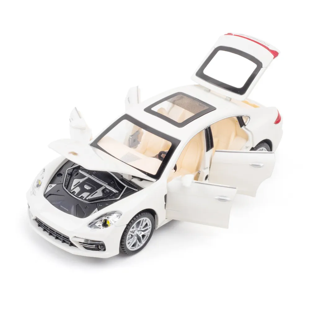 2023 كبيرة عالية الجودة نموذج سيارة 1:24 باناميرا يموت يلقي السيارة الفاخرة لعبة سيارات موديل سبيكة ألعاب أطفال للأطفال