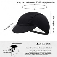 Gorras de Ciclismo Transpirables de Color Sólido, 6 Colores Disponibles para Hombres y Mujeres, Forro de Casco Cómodo y Suave