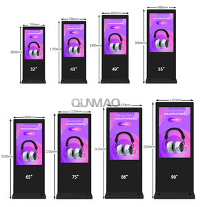 Trong Nhà Kỹ thuật số Totem 55 inch tầng đứng <span class=keywords><strong>LED</strong></span> TV kiosk <span class=keywords><strong>LCD</strong></span> quảng cáo hiển thị màn hình cảm ứng - Product Image 5