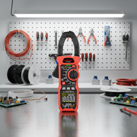 HABOTEST HT208D AC/DC Digital Clamp Meter True-RMS Multimeter Auto-Ranging Multi Tester 4-Digit 600mV-1000V 1000A (0.01%+1)