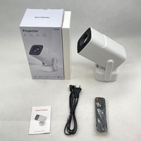 Projecteur LCD HD V6 720P, mini home cinéma, prend en charge la vidéo 4K, 150 lumens, avec double WiFi et Bluetooth