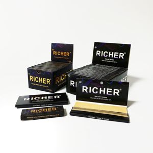 Top Wood pulp Unbleached 78mm Magnetic pack Slow burning with Tips Travel B2B buyers Direct Fac Custom Rolling <b>paper</b> - Product Image 3