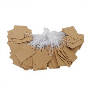 Étiquette de remerciement professionnelle simple avec message de vœux pour anniversaire et fêtes, estampage à chaud, avec autocollant de fermeture d'enveloppe en papier kraft - Product Image 3