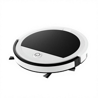 Robot aspirateur intelligent entièrement automatique pour hôtels, avec fonctions de balayage et de lavage intégrées, infrarouge, USB, en plastique