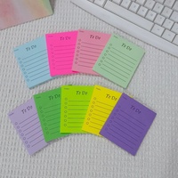 Blocs de Notas Autoadhesivos Removibles Multicolores al por Mayor, Bloc de Notas para Planificador Diario, Notas Adhesivas