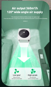 Aucun drain de chaleur, aucun <span class=keywords><strong>climatiseur</strong></span> <span class=keywords><strong>mobile</strong></span> portatif de drain MINI - Product Image 3