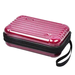 New fashion PC portable collection of coin wallet cosmetic makeup case bag ABS PC case for traveling
