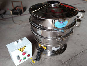 Criba Vibratoria Lineal de 600-1800 mm con Motor, Gran Capacidad, Certificación CE e ISO, 1 Año de Garantía para Tamizado de Polvo y Gránulos - Product Image 2