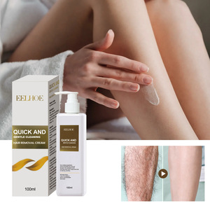 Marque privée 100ml hommes et femmes crème dépilatoire à base de plantes épilation crème indolore pour l'élimination aisselles jambes cheveux corps - Product Image 2