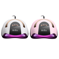 SUNKIN-Sèche-ongles professionnel portable personnalisable, 268W, SUN S2 Pro, 57 LED, lampe à ongles