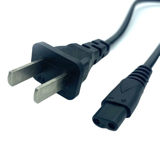 Power Cord Plugs Sockets Power Cords & Extension Cords 2 Flat Pin Power Cable Eu Plug