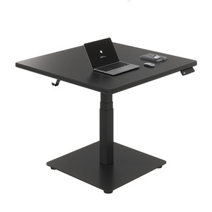 NOUVEAU Bureau informatique ergonomique moderne à une jambe, réglable en hauteur avec un seul moteur - Product Image 2