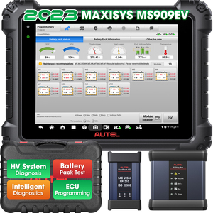 เครื่องโปรแกรมกุญแจรถยนต์ Ms909 Maxidas 909 Ev Maxis Maxisys 919 แท็บเล็ต Ms909s Pro โรงงานจีน รองรับหลายภาษา - Product Image 2