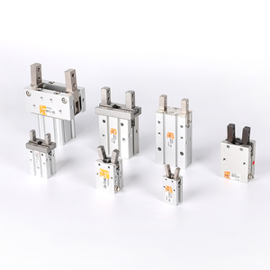 Cylindre pneumatique miniature à corps en aluminium à bas prix, cylindre à doigts parallèles, série MHC 2, cylindre à simple/double action - Product Image 1