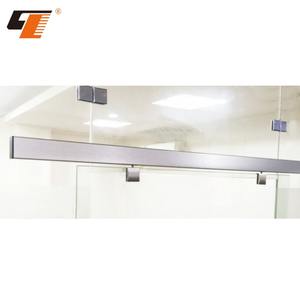 Puerta corredera <span class=keywords><strong>de</strong></span> 8 ruedas <span class=keywords><strong>de</strong></span> cierre suave doble <span class=keywords><strong>de</strong></span> acero inoxidable 304, sistema <span class=keywords><strong>de</strong></span> puerta corredera <span class=keywords><strong>de</strong></span> satén pulido, accesorio <span class=keywords><strong>de</strong></span> vidrio para Baño - Product Image 3
