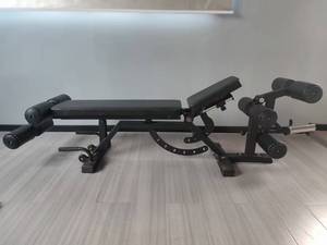 Attrezzatura da <span class=keywords><strong>Palestra</strong></span>, Panca Pieghevole per Addominali con Accessorio per Estensione e Curl <span class=keywords><strong>Gambe</strong></span>, e Curl Preacher per <span class=keywords><strong>Palestra</strong></span> Domestica - Product Image 4