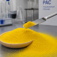 Cloruro de Polialuminio PAC a Bajo Precio, Producto Químico para el Tratamiento de Aguas Residuales para la Industria Papelera