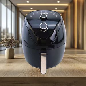 Electrodomésticos de cocina para el hogar de marca china, freidora de aire eléctrica de <span class=keywords><strong>gama</strong></span> <span class=keywords><strong>alta</strong></span> de estilo clásico simple mecánico redondo multifuncional - Product Image 3