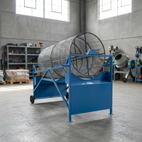 Elektrische Rotationssiebmaschine Trommelsieb für Erde Radlader 25 Tonnen Nennlast 17,2 kW Metro Industries Bau