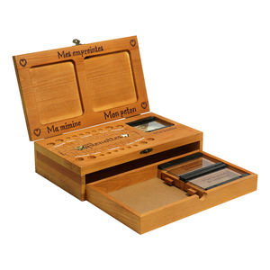 Boîte à dents en bois pour enfants, collection personnalisée, souris, fée, souris, boîte à souvenirs, boîte à <span class=keywords><strong>lait</strong></span> - Product Image 3