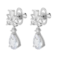 Offre Spéciale : Lot de 4 attaches de boucles d'oreilles plates à verrouillage renforcé pour boucles d'oreilles lourdes et puces d'oreilles