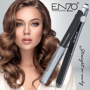 <span class=keywords><strong>Lisseur</strong></span> ionique professionnel <span class=keywords><strong>ENZO</strong></span> EN-1296B, <span class=keywords><strong>prix</strong></span> bas, vente en gros, meilleur <span class=keywords><strong>lisseur</strong></span> et boucleur 2 en 1 avec cordon d'alimentation pivotant - Product Image 2