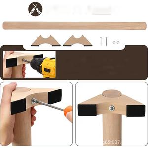 Lingyue Wooden <b>Balance</b> <b>Trainer</b> Natural Wood Color 3-6 Years Sensory Integration Training Equipment - Product Image 1