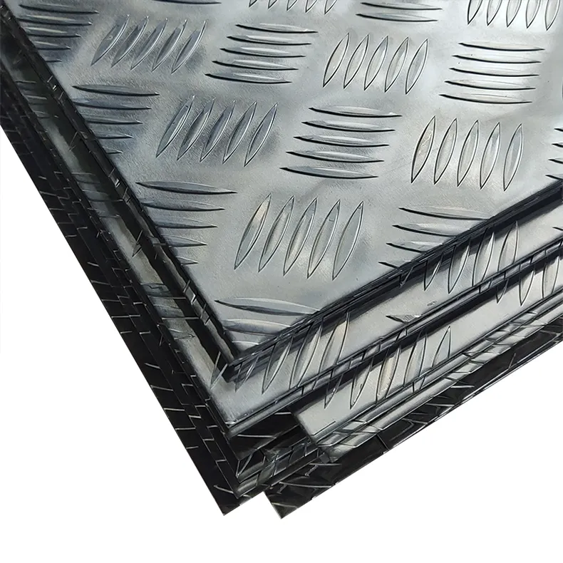 Алюминиевая рифленая протекторная пластина Mill Finish 3003 6061, тисненая алюминиевая рифленая пластина, алюминиевый лист