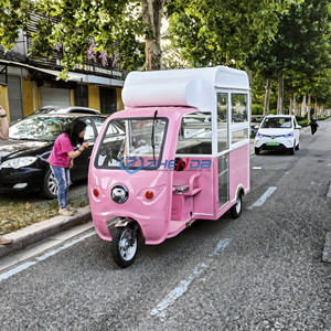 Mini voiture-restaurant électrique à trois roues bien notée, transport spécial de crème glacée électrique mobile à des prix économiques - Product Image 5
