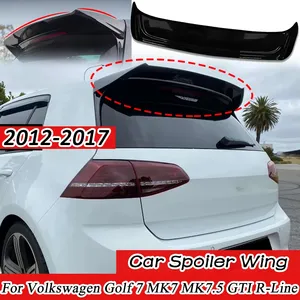 Pour Golf 7 MK7 MK7.5 R-Line 2012-2017, Spoiler de toit arrière de style OSIR, accessoires de tuning pour voiture - Product Image 1