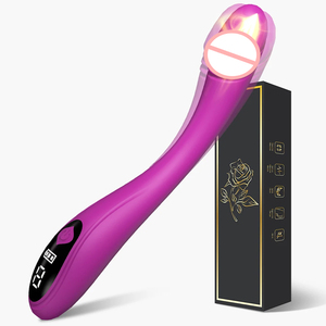 Vibratore Punto G a 9 Vibrazioni ad Alta Frequenza, Stimolatore Clitorideo, Dildo, Giocattoli Sessuali per Adulti, Vibratore a Bacchetta con Display LCD - Product Image 1