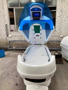 Capsule de spa d'hydrothérapie avec bain à bulles, jets d'eau massants, ozone et sauna infrarouge avec jets - Product Image 3