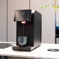 Purificateur chaud et froid de comptoir de distributeur d'eau de bureau POU pour un usage domestique