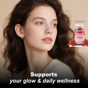 Suplemen Rambut Kulit Kuku Rasa Stroberi Permen Jeli Biotin C E Kecantikan Kesehatan Imun Pencernaan Energi Wanita |   Langsung dari Pabrik - Product Image 6