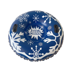 2024 חדש 120 ס "מ מתנפחים שלג צינור נייד מתקפל מגפי שלג מזחלת שלג עבור כיף החורף האולטימטיבי! - Product Image 4