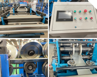 Machine automatique de profilage de profilés métalliques pour la production de profilés de construction en cloisons sèches