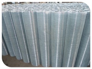 Nhà Máy Giá 1/4 "-8" dây lưới 1/2x1/2 1/4 inch Electro mạ kẽm hàn dây sắt lưới cửa sổ hàng rào hàn cho lồng - Product Image 4