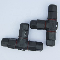 Connecteur étanche IP68 pour câble électrique à 3 voies, adaptateur de borne 2 broches, 3 broches, 4P, connecteurs de fil de 12 mm, vis, éclairage LED