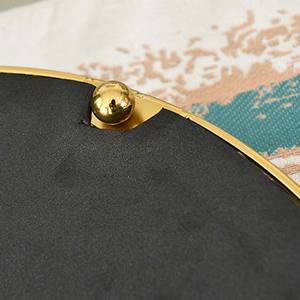 Leichte Luxus-Glas metalls chale im europäischen Stil - Product Image 6