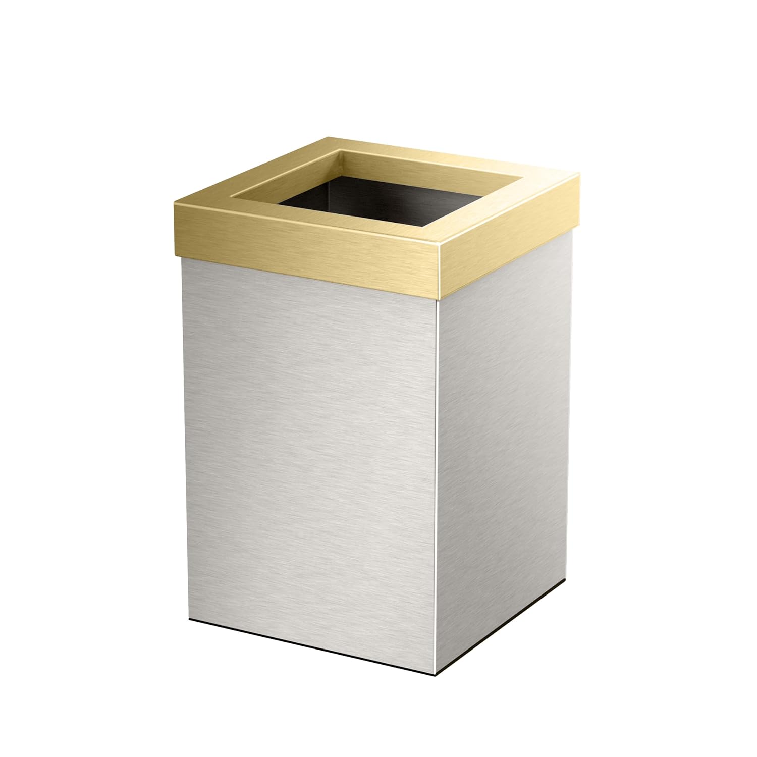 Laiton brossé nickel satiné