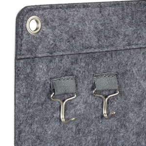 Bolsas de Almacenamiento Colgantes de Fieltro Grandes con Múltiples Bolsillos, Bolsa de Almacenamiento Decorativa para Colgar en la Pared, Organizador para Detrás de las Puertas - Product Image 3