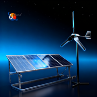 Générateur éolien mini à faible régime sans taxes 1000W-4000W 12V-48V avec batterie lithium-ion pour usage domestique, axe horizontal