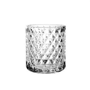 برطمانات صويا طبيعية غير لامع وردية زجاجية دينية برطمان شمعة مستدير بالأسفل مع غطاء - Product Image 3